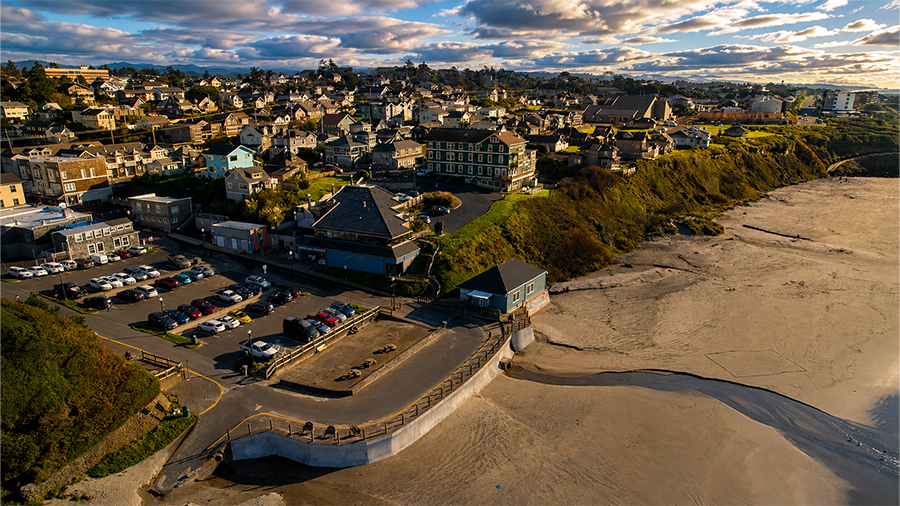 Nye Beach, New port, Oregon | Turnaround | Captured by Tony Marino - Turnaround Nye Beach, Newport, Oregon | Turnaround | Captured by Tony Marino